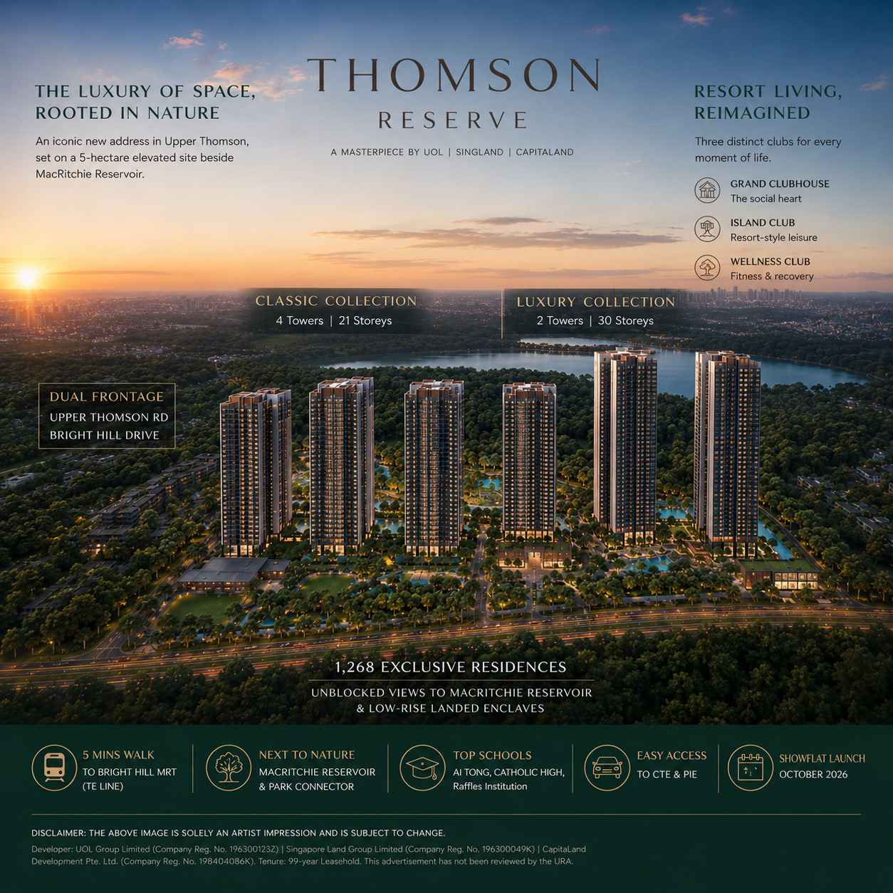 Thomson Reserve artist impression